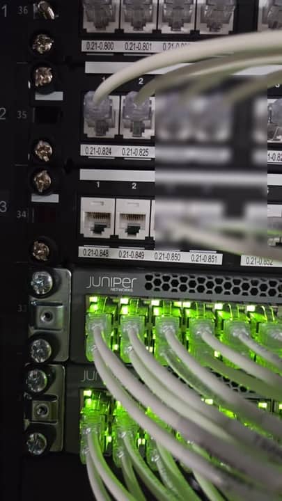 Patch panels and live switch ports during certification handover